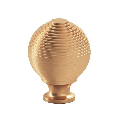 Knobs Collection 1 1 4 Beehive Cabinet Knob Hand Finished In Matte Satin Bronze By Colonial