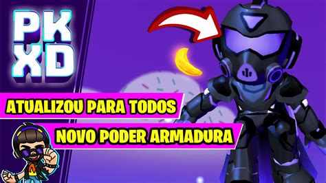 PK XD ATUALIZOU NOVO PODER DA ARMADURA BLACK E PK XD BUILDER Para