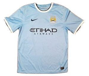 Nike Dri Fit Etihad Airways MCFC Manchester City Soccer Jersey - Size ...