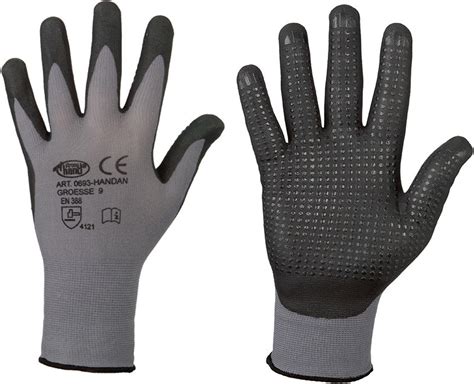 Stronghand Handan Nylon Strick Handschuhe EN388 Cat 2 Benoppt