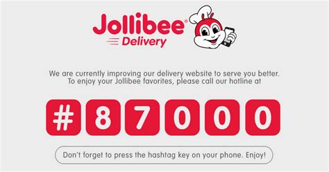 Delivery Website of Jollibee, Chowking, Greenwich, and Red Ribbon ...