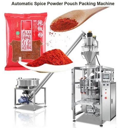 Automatic Spice Powder Pouch Packing Machine At Rs In Navi