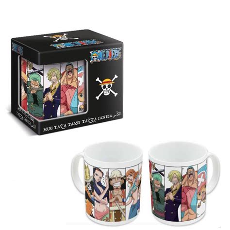 El Reino Friki Taza Mug Cer Mica One Piece Luffy Y Compa Ia Ml