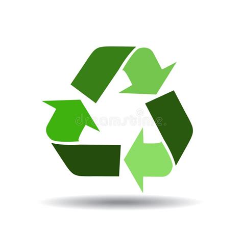 Recycle Signs Recycle Arrow Collection Recycling Icon Set Vector Illustration Recycling