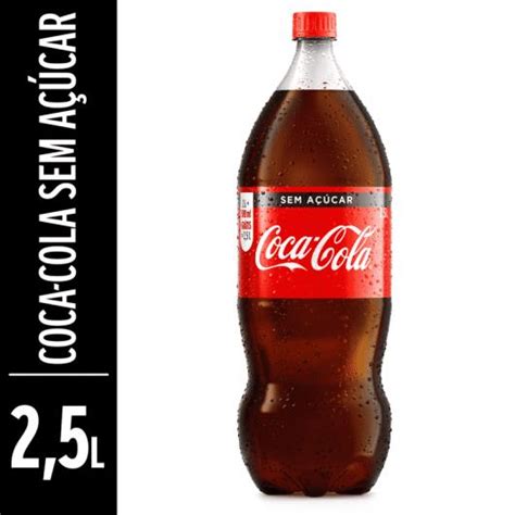 Refrigerante Coca Cola Sem Açúcar pet 2 5 litros Sonda Supermercado