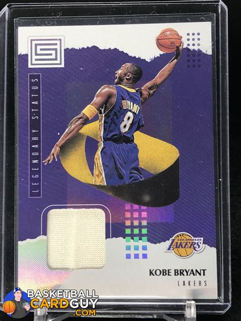 Kobe Bryant 2018 19 Panini Status Legendary Status Materials 16