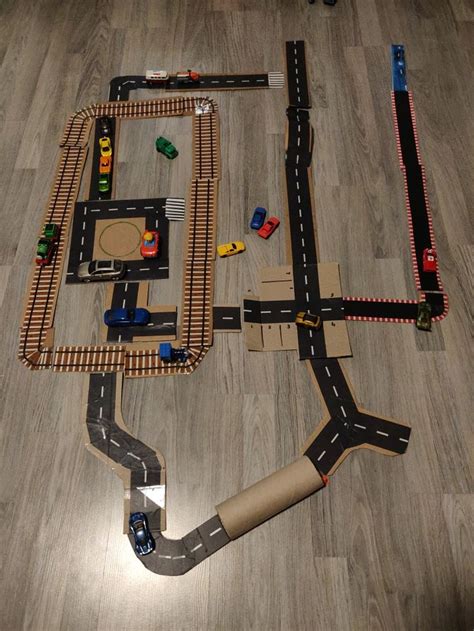 Fun Toy Train Set with Tracks