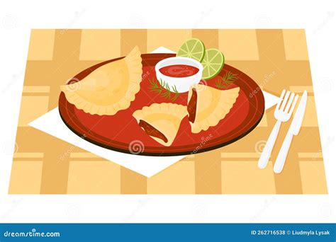 Comida Tradicional Popular Mexicana Empanadas Mexicanas Enteras Y