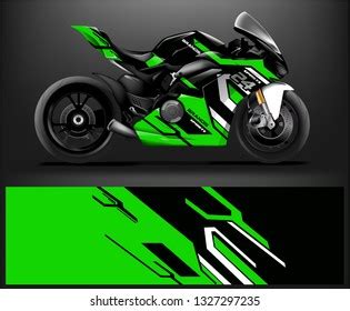 Sport Bike Wrap Design Vector Ready Vector De Stock Libre De Regal As