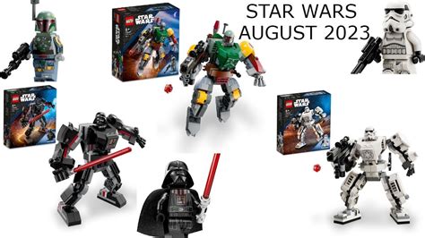 Lego Star Wars Mechs Revealed August 2023 Youtube