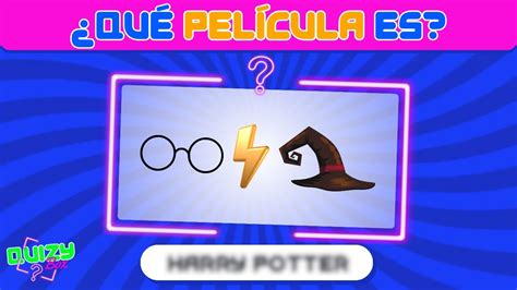 Adivina la PELÍCULA por los EMOJIS Reto QuizyBox Trivia YouTube