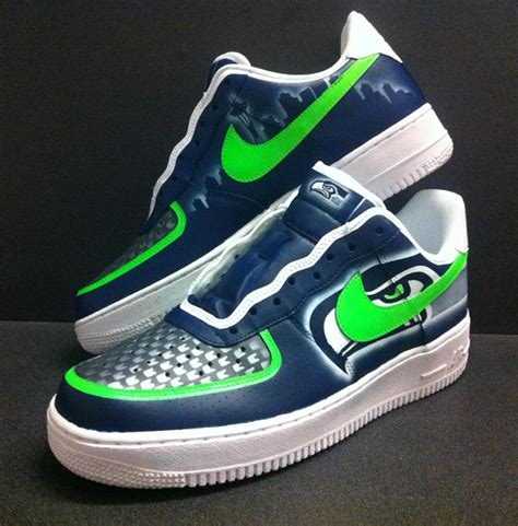 Seattle Seahawks Custom Shoes: Nikes, Chucks, and Cleats