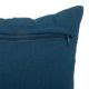 Coussin Déco Imprimé Hary 45x45cm Bleu