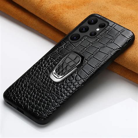 Samsung Galaxy S22 Ultra Leather Case Langsidi Original Leather Case