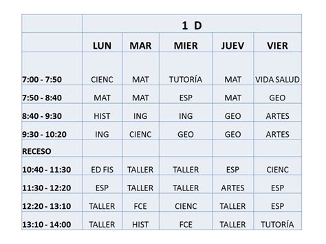 EST 37 TURNO MATUTINO 2021 2022 HORARIOS PARA ALUMNOS DE PRIMER GRADO