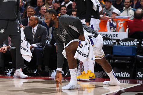 Lebron James Defends Celebration In Socks During Win Vs Jazz