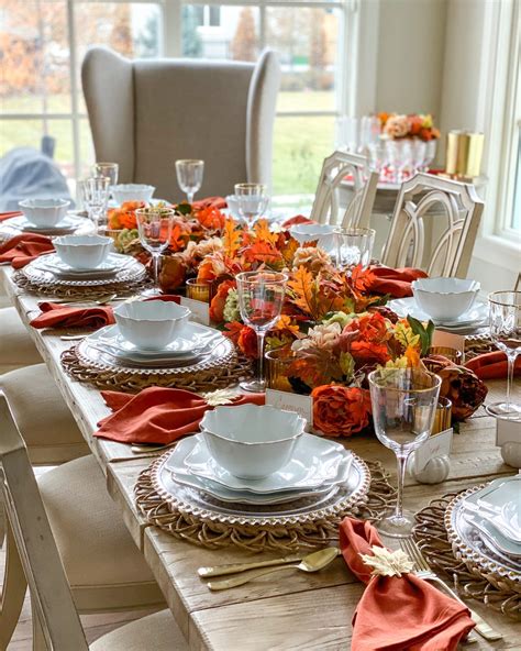 Beautiful Harvest Tablescape Martha Stewart Fall Tablescape