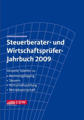 Amazon Steuerberater Und Wirtschaftspr Fer Jahrbuch