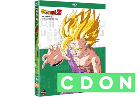 Dragon Ball Z Complete Season 6 Blu Ray 4 Disc Import Cdon