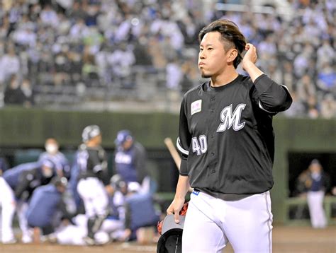 【ロッテ】西村天裕が1球で危険球退場 西武・柘植に頭部死球 スポーツ報知