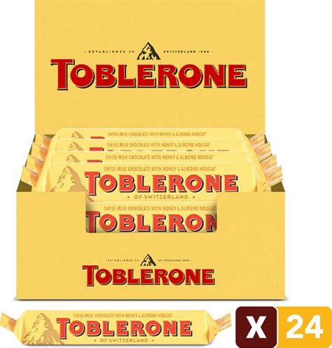 Barre De Chocolat Toblerone Jaune Gr Bol