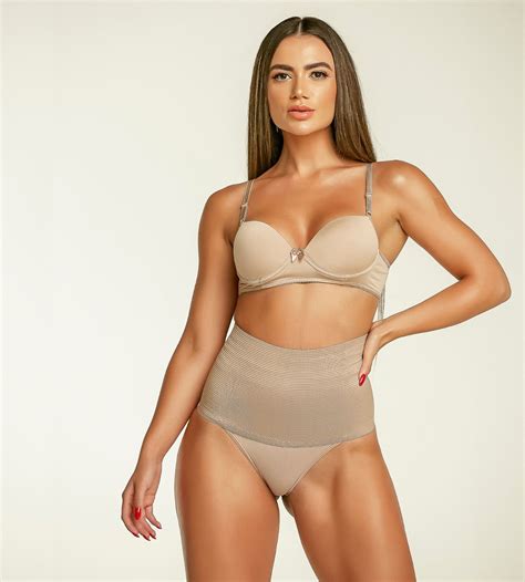 Calcinha Cinta Modeladora Alta Compress O Cm Esquarcio Lingerie