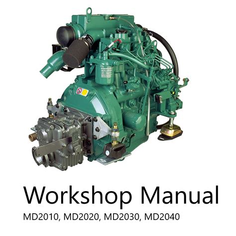 Volvo Penta Marine And Industrial Engine Md2010 Md2020 Md2030 Md2040 Workshop Manual Obdtotal