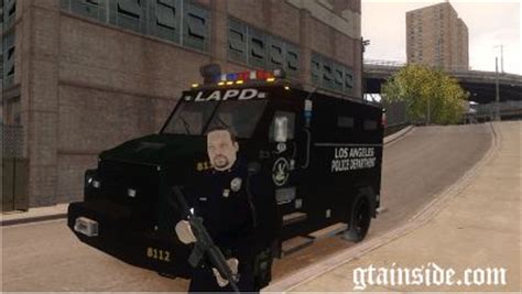 Gta Police Swat Assault Truck Mod Gtainside