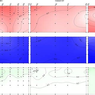 Vertical Distribution Of Temperature C Salinity And Chlorophyll A