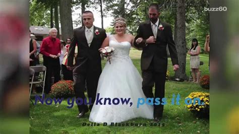 Dad Stops Daughters Wedding So Her Stepdad Could Help Walk Her Down