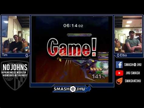 Smash JHU Monthly 3 S19 Tom Marth P2 Ness Vs Elbo Fox P4 Ness