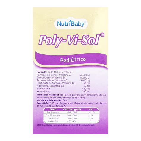 Poly Vi Sol 50ml Solución Pediátrico Gotas Ciudapp Guadalajara