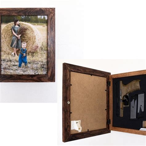 Hidden Gun Storage Picture Frame Concealment Furniture Hidden Etsy