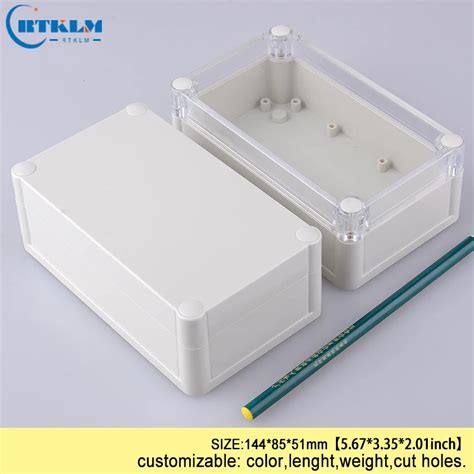 Caja de instrumentos de plástico impermeable caja de proyecto