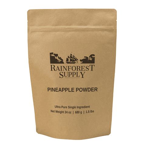 Pineapple Powder Freeze Dried - Rainforest Supply