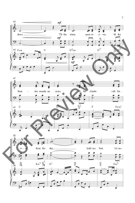 Till the Storm Passes By (SATB ) by Mosie Li | J.W. Pepper Sheet Music