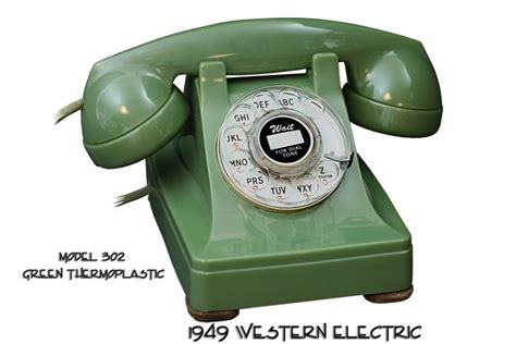 Telephone Western Electric Model 302 Lucie 1949 Designed By Henry