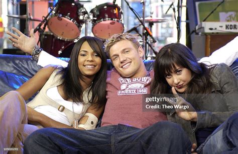 Ashanti Nick Carter And Vanessa Carlton During Mtv Celebrates News