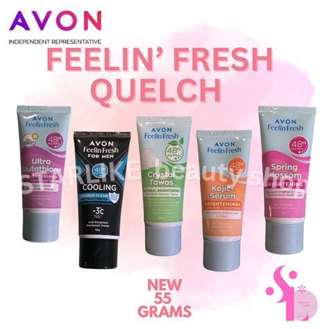 Avon Feelin Fresh Quelch Deodorant Cream Shopee Philippines