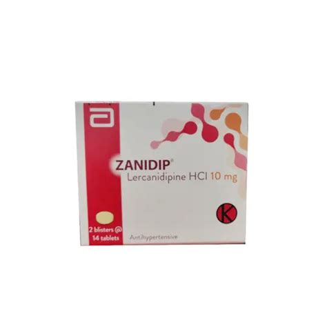 Zanidip 10 Mg 14 Tablet Kegunaan Efek Samping Dosis Dan Aturan