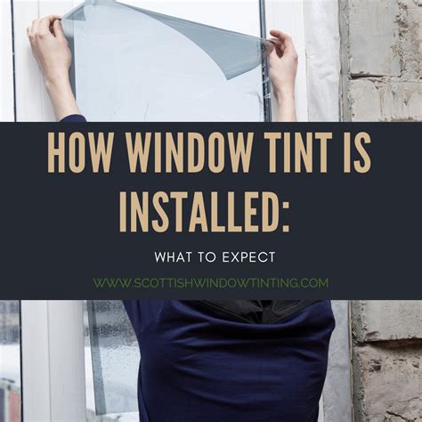 How Window Tint Is Installed: What to Expect - Scottish Window Tinting