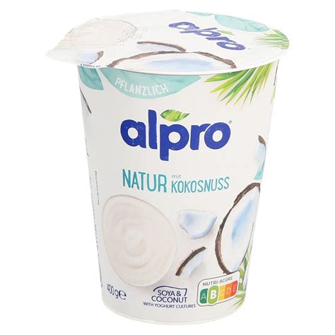 Sojina Alternativa Jogurtu Natur Z Kokosom Alpro G Brez Glutena