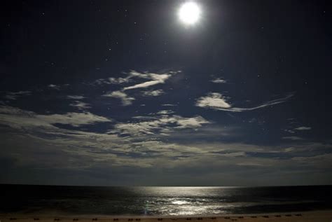 Luz De La Luna Playa Foto Gratis En Pixabay Pixabay