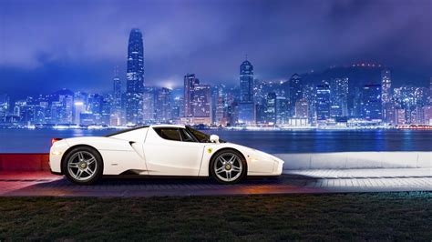 The Only White Ferrari Enzo In The World Headed For Auction