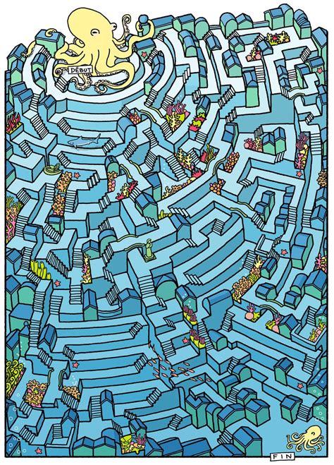 Amazing Mazes Cities Become Graphic Puzzles In Pictures Maze Drawing