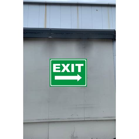 Sticker Decorativ Indicator Exit Dreapta Autocolant X Mm A