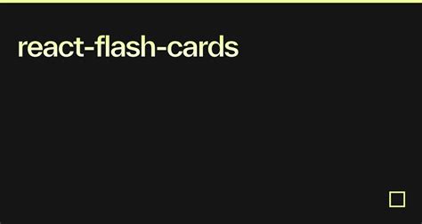 React Flash Cards Codesandbox