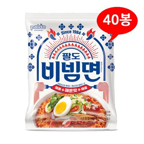 1900830 팔도 팔도 비빔면 매운맛 130gx40봉 홈플러스 택배배송