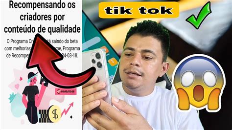 tik tok lança programa oficial de monetizacao nova forma de monetizar