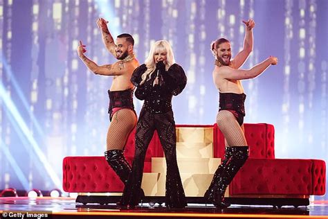 Is This The Raciest Eurovision Ever Thongs Corsets Sheer Bodysuits Bare Bottoms Near Full